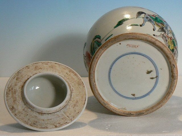 五彩将军罐,来自藏友zcl1963-陶瓷-明清-藏品鉴定估价-华夏收藏网