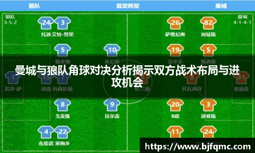 曼城与狼队角球对决分析揭示双方战术布局与进攻机会